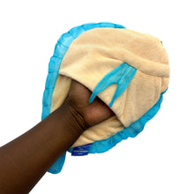 Load image into Gallery viewer, Calypso Conch: "Blink" Peacock Flounder Plush Toy with puppet pocket