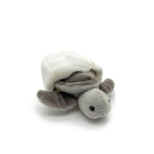 Load image into Gallery viewer, Happy Hatchlings: "Moonlight" Hatchling Turtle Plush Toy (grey)