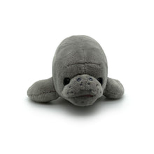 Load image into Gallery viewer, Manatee Magic: “Mini” Manatee Plush Toy (Grey)