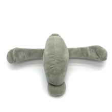 Load image into Gallery viewer, Manatee Magic: "Mini" Manatee Huggable Plush Toy (Grey)