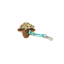 Load image into Gallery viewer, Turtle Tracks: “Tilli” Turtle Keychain Plushie