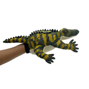 Gators Galore: "Giz" Gator Puppet Plush Toy