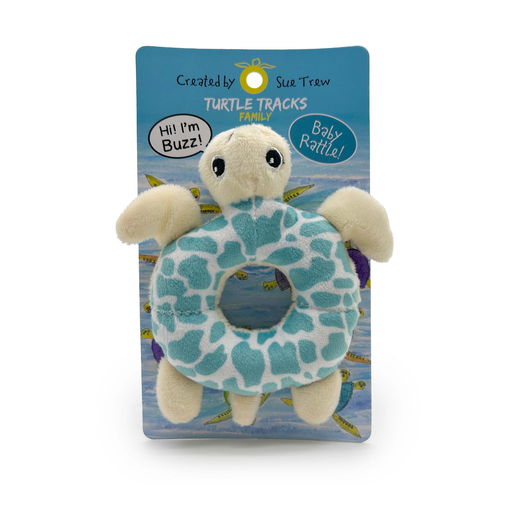 Turtle Baby Rattle Happy Hatchlings: