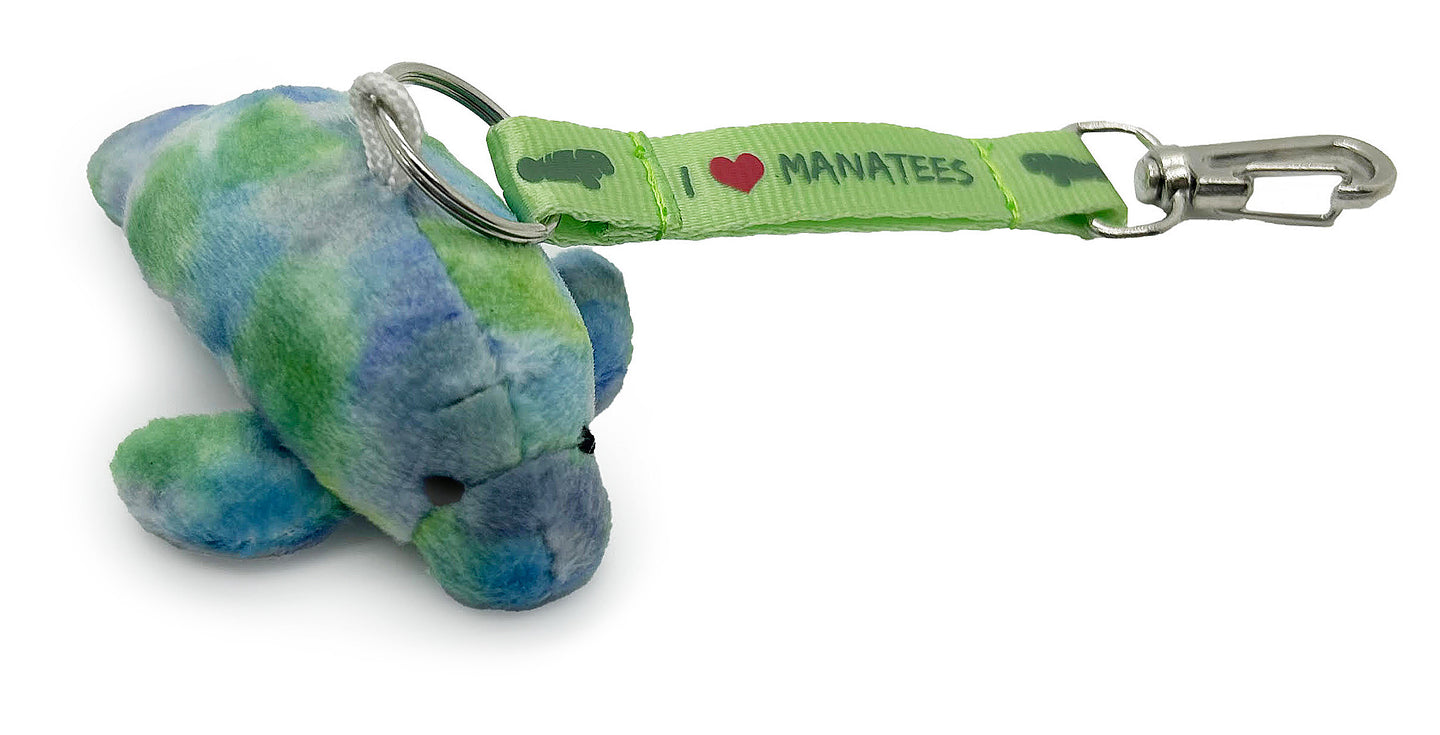 NEW! Manatee Magic: “Munch” Manatee Keychain Plushie