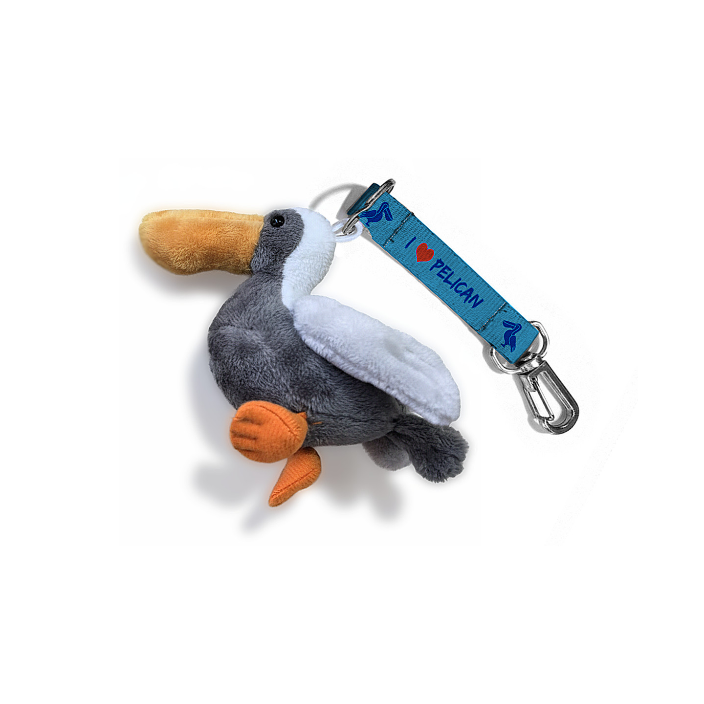 NEW! Loggerhead Life: “Gulp” Pelican Keychain Plushie