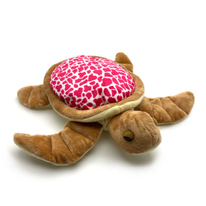 Calypso Conch: "Star Junior" Turtle Plush Toy with puppet pocket