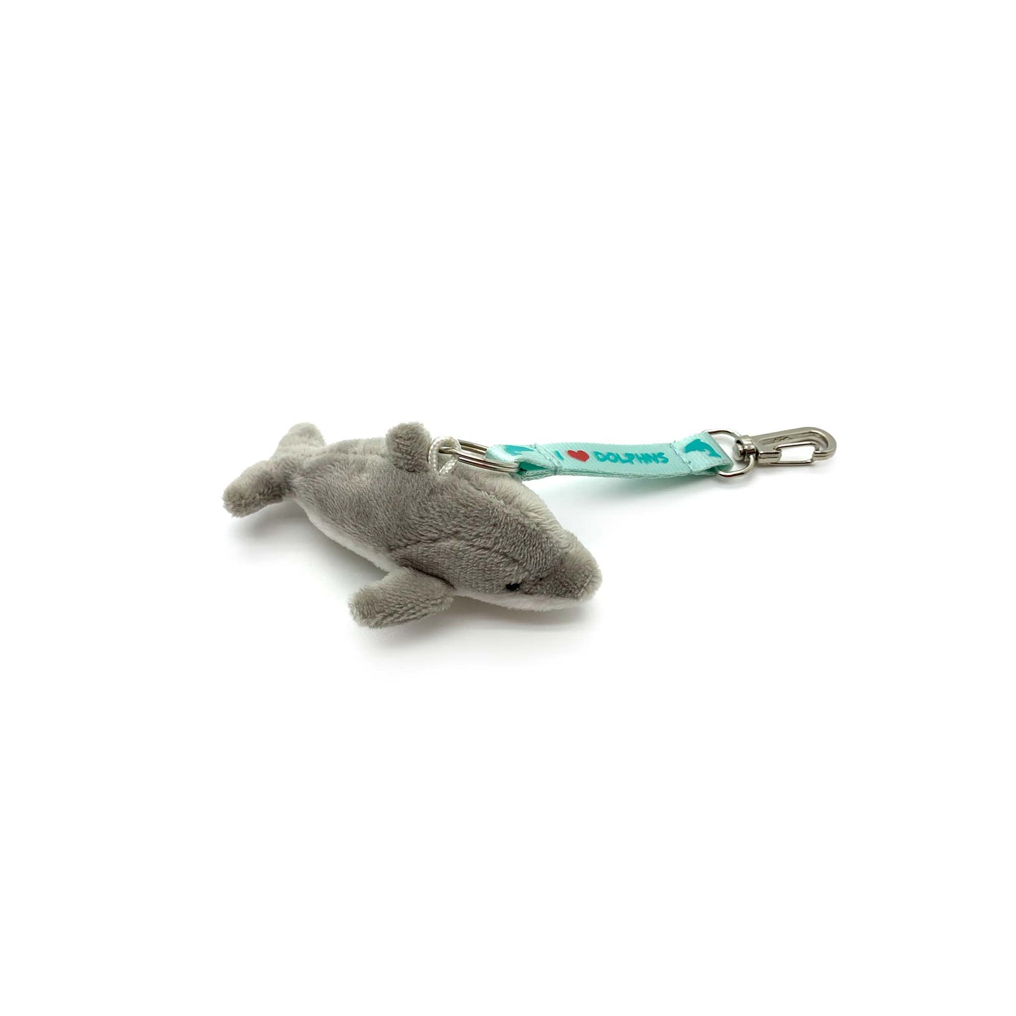Dolphin Discovery: “Dart” Dolphin Keychain Plushie