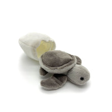 Load image into Gallery viewer, Happy Hatchlings: &quot;Moonlight&quot; Hatchling Turtle Plush Toy (grey)
