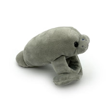 Load image into Gallery viewer, Manatee Magic: &quot;Mini&quot; Manatee Huggable Plush Toy (Grey)
