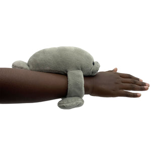 Manatee Magic: "Mini" Manatee Huggable Plush Toy (Grey)