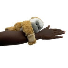 Load image into Gallery viewer, Monkey Mischief: “Hug” Monkey Huggable Plush Toy
